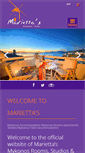 Mobile Screenshot of mariettas-mykonos.com